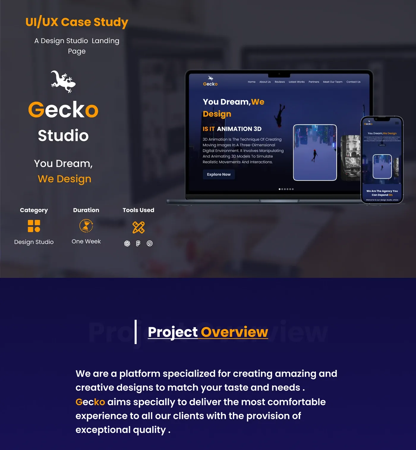 Gecko Design Studio project cover